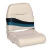 AMRW-BM1147-986 Wise Boat Seats Premier Fishing Seat - Platinum-Navy-Cobalt view 1