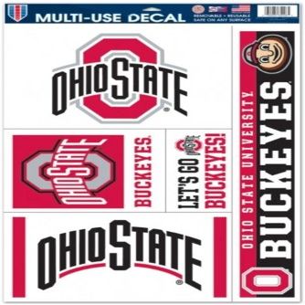 Ohio State Buckeyes 11"x 17" Jumbo Ultra Decal Set