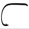 TIEMCO Q100 TMC2312 Fly Hook, No. 14, Bronze view 1