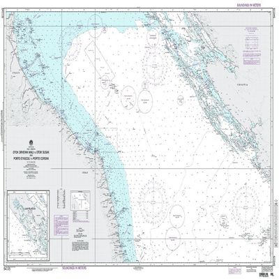 Paradise Cay Publications NGA Chart 54115: Otok Drvenik Mali to Otok Susak and Porto D'Ascoli to Porto Corsini; 37 X 57; Traditional Paper