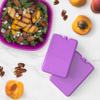 Bentgo Ice Lunch Chillers - Ultra-Thin Ice Packs Perfect for Everyday Use in Lunch Bags, Lunch Boxes and Coolers - 4 Pack (Purple) view 2