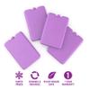 Bentgo Ice Lunch Chillers - Ultra-Thin Ice Packs Perfect for Everyday Use in Lunch Bags, Lunch Boxes and Coolers - 4 Pack (Purple) view 3