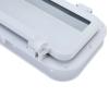 Amarine Made Boat Yacht Rectangle Opening Portlight Porthole 15-3/4" x 7-7/8" Replacement Window Port Hole - ABS Tempered Glass, Color: White, Black (White) view 4
