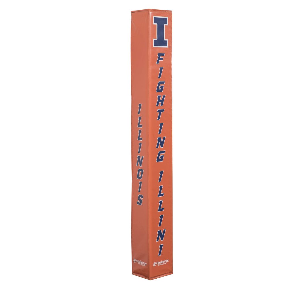 Goalsetter Illinois Illini Basketball Pole Pad  Orange