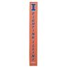 Goalsetter Illinois Illini Basketball Pole Pad  Orange view 2