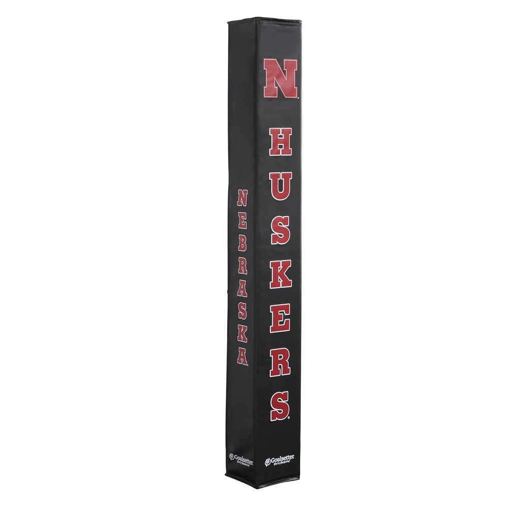 Goalsetter Nebraska Cornhuskers Basketball Pole Pad  Black
