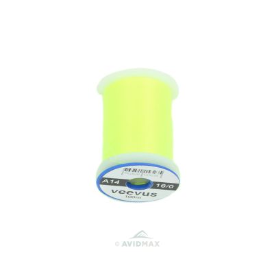 16/0 Veevus Thread #143 Fl Yellow Chartreuse