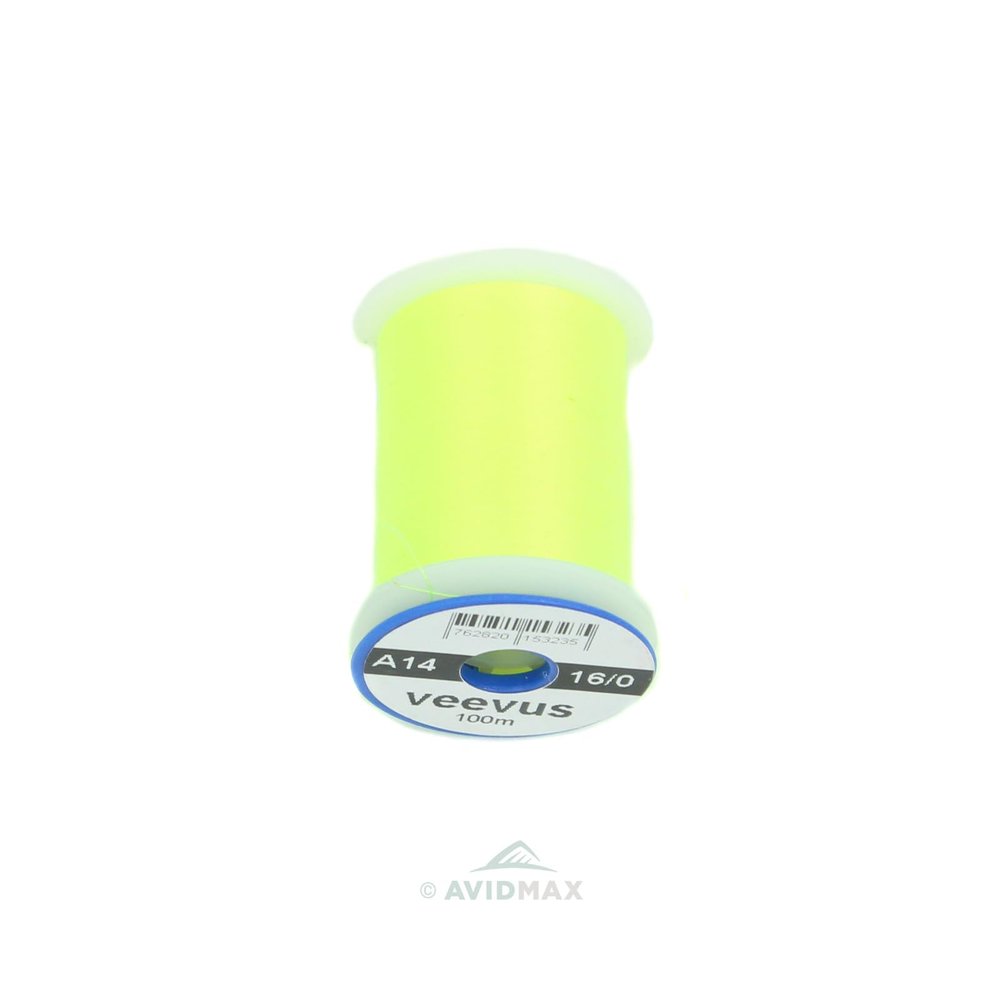 16/0 Veevus Thread #143 Fl Yellow Chartreuse