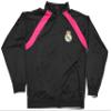 Real Madrid FC Football Soccer Men's Trainer Track Jacket Away Medium Black view 1