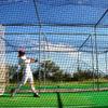 Fortress Baseball Batting Cage Nets | Heavy-Duty HDPP Fully Enclosed Baseball & Softball Cage Netting [14 Sizes & 3 Grade Options]  NET ONLY (45 x 10 x 10, #42) view 3