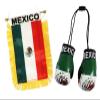 Mexico Novelty Mini Boxing Gloves and Window Hanger Combo view 1