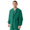 Medline AngelStat Unisex Snap-Front Warm-Up Scrub Jacket, Emerald, Size 4XL view 4
