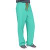 Medline PerforMAX Unisex Reversible Front-Drawstring Scrub Pants, Jade, Size 5XL, Regular Inseam view 3
