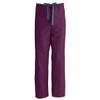 Medline 950JWN4XL-CM ComfortEase Unisex Non-Reversible Cargo Scrub Pant with Drawstring Waist, Regular Inseam, Wine, 4X-Large view 1
