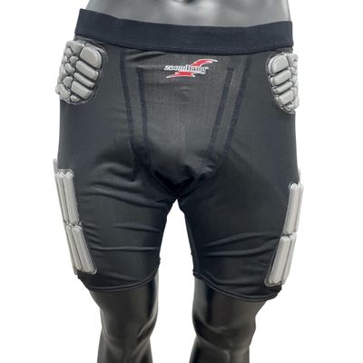 Zoombang Shorts Adult; 5 Piece Padded Hockey Girdle