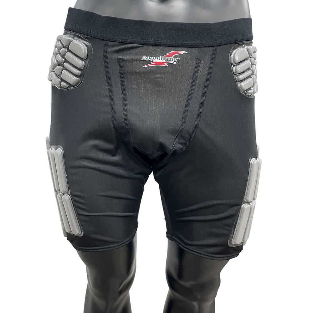 Zoombang Shorts Adult; 5 Piece Padded Hockey Girdle