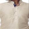 Amora Designer Kurta & Churidhar Set_Off-White view 3