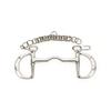 Lorina Uttoxeter Slotted Kimblewick (4.5in) (Silver) view 1