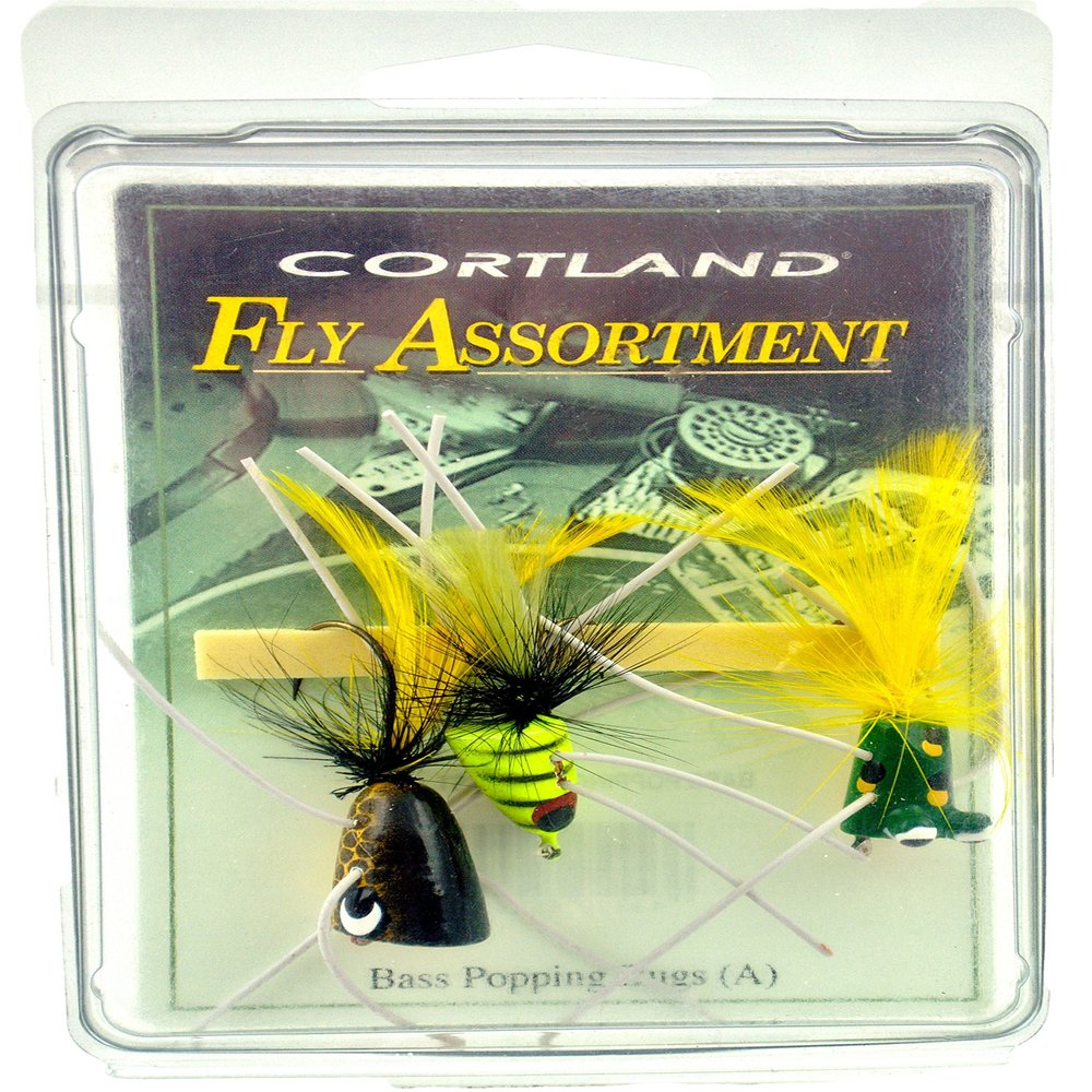 Cortland Fairplay Panfish Popper Fly Assortment 3PK