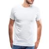 Spreadshirt Leave Me Alone Bodybuilding Gym Quote Men's Premium T-Shirt, S, White view 2