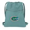 Broad Bay University of Florida Drawstring Backpack RICH CANVAS Florida Gators Cinch Bag (Green) view 1
