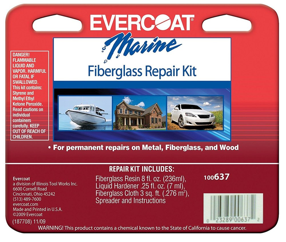 Evercoat 100637 8 Oz Fiberglass Repair Kit