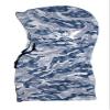 HIDEUP Hide Up HU&DP Hood Neck Warmer Sweat 03 Blue Camo. view 3