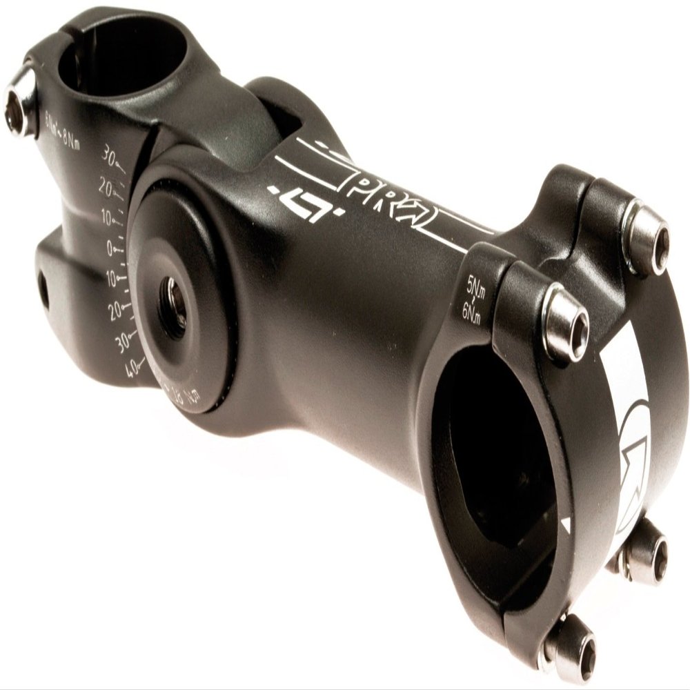 Pro LT Adjustable Stem 1.2 inches (31.8 mm/90 mm/-30 Degrees~~ +40 Degrees~ Black