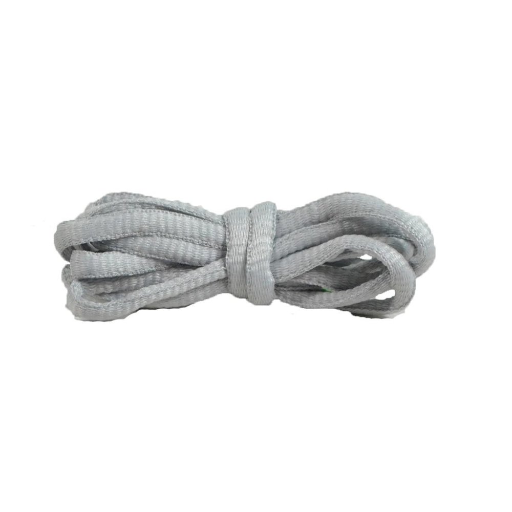 10-Seconds Oval Athletic Laces (45", Grey)