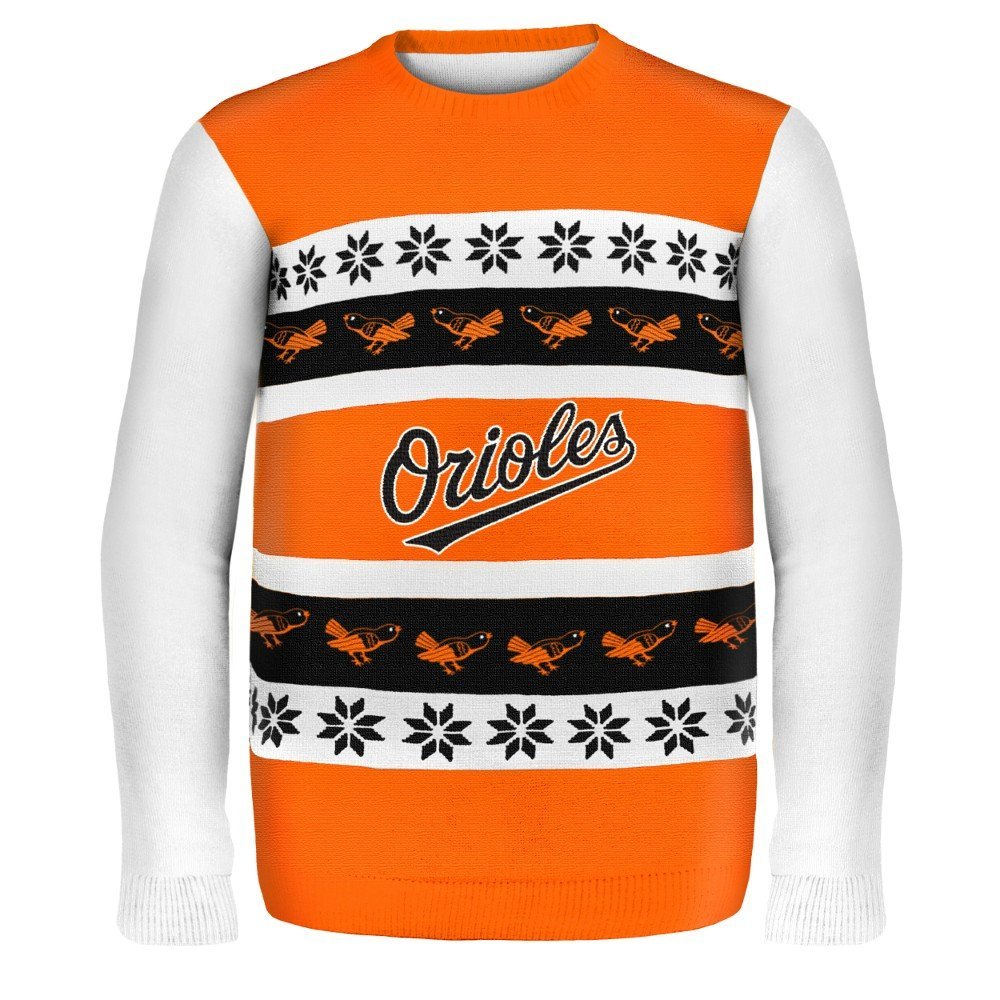 FOCO Baltimore Orioles One Too Many Ugly Sweater Extra Large