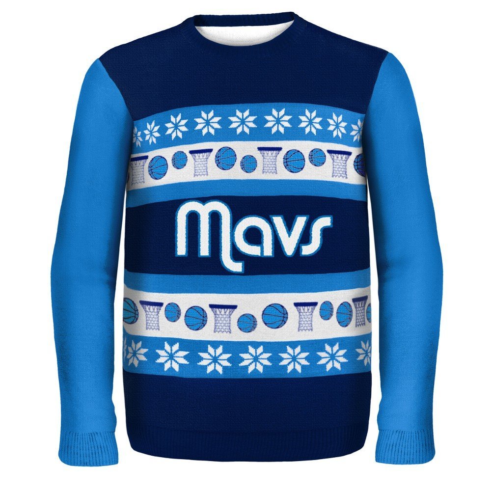 FOCO Dallas Mavericks One Too Many Ugly Sweater Extra Large