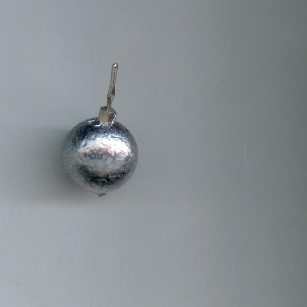 3/8 oz Ball Style Lead Drop Shot Weights Hand Poured (100 per Pack) S & J's TACKLE BOX