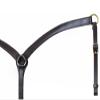 Tucker Contour 3-Pc Breast Collar w/Chrome Hrs Brn view 1