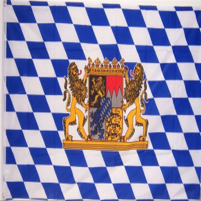 3X5 Bavaria Lion Bavarian German Flag