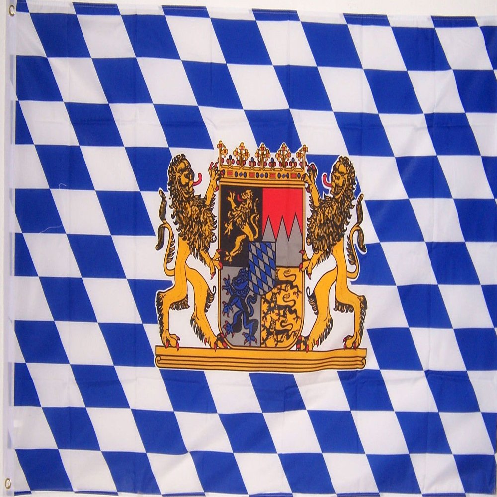 3X5 Bavaria Lion Bavarian German Flag