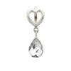 Endless Jewelry Clear Heart Grip Drop 43273-1 view 1