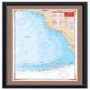 Waterproof charts Sanibel to Middle Keys Florida Framed Chart Side A view 1