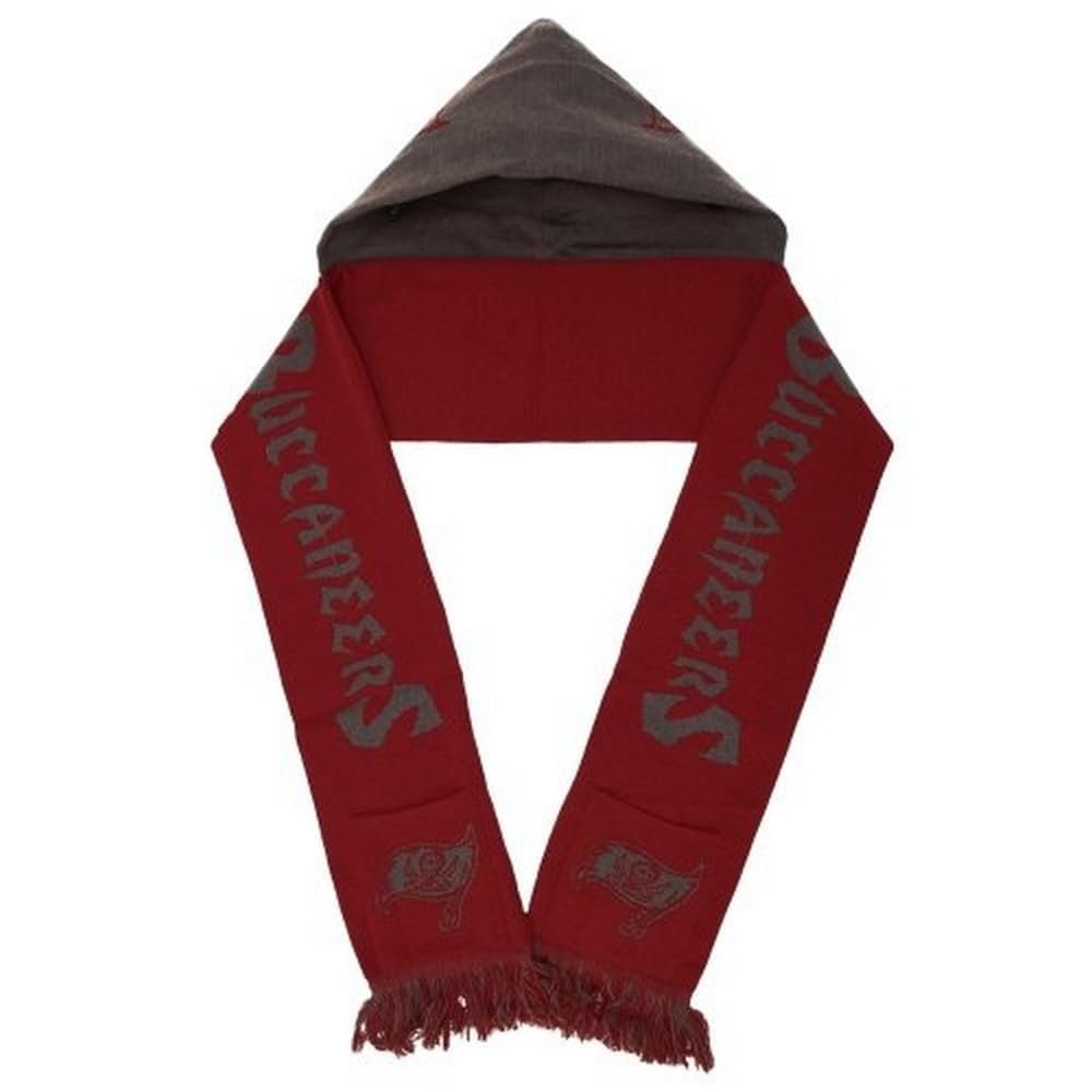 FOCO Tampa Bay Buccaneers Knit Hooded Scarf