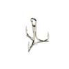 3X Strong Treble Hooks 3/0, 100 Pcs Nickel Finish, for Saltwater & Freshwater Fishing, Ideal for Tuna, Pike, Musky & Big Fish Game view 1