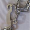 Grizzlar GTN-511 Snowblower Tire Chains Diamond Net 4.00-8 view 4