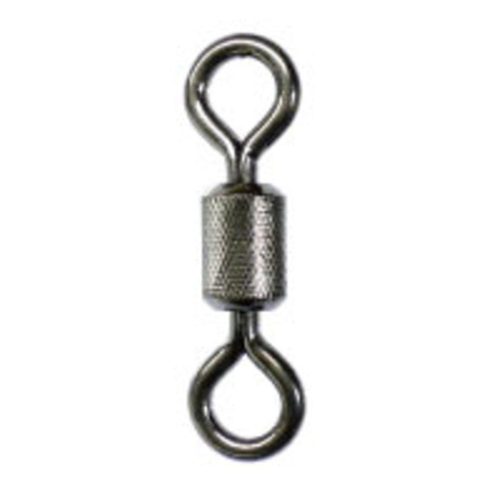 Ueda Fishing Gear R1018B2 Rolling Swivel, Black, 8
