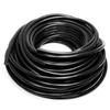 HPS 5/8" ID Black high temp reinforced silicone heater hose 100 feet roll, Max Working Pressure 70 psi, Max Temperature Rating: 350F, Bend Radius: 3" view 1