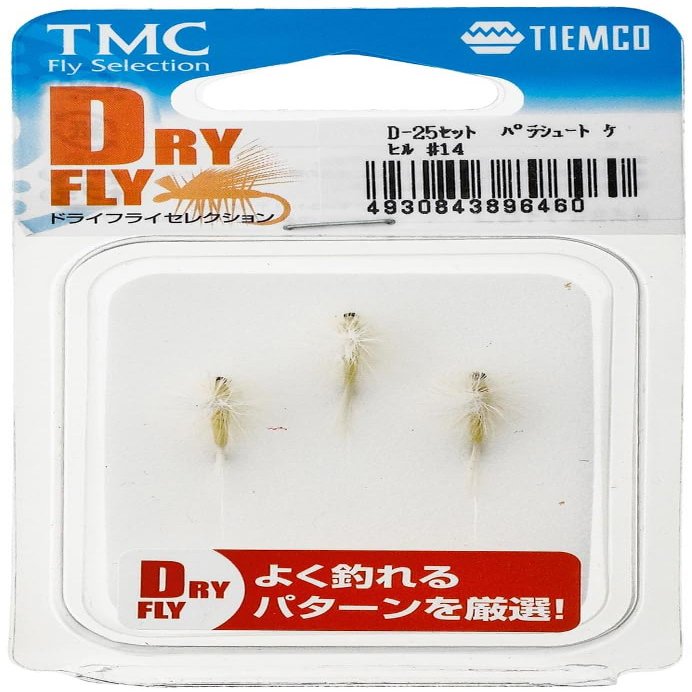 TIEMCO D-25 Set Parachute Cahill #14