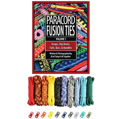 Paracord Planet Combo Crafting Kit - Buckles and How-to Book Included - Elements - Beginners