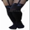 AM Landen Cute Women's Tight S-M size Japanese Black Tone Black Bow Mock Thigh High Tatoo Printed Pantyhose view 4
