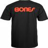 Bones Bearings Swiss Text Black T-Shirt, Small view 3