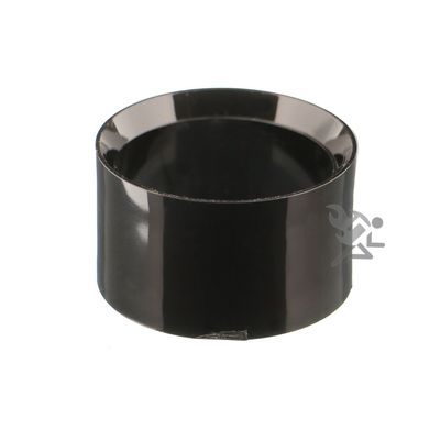 Black Round 1-5/8" x 1" Beveled Ring Display Stand Pedestal for Softballs Baseballs, 6 Pack