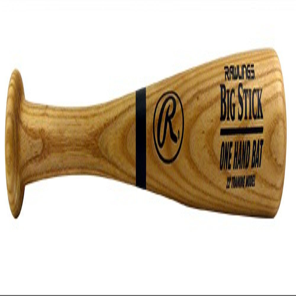Rawlings | BIG STICK One Hand Training Bat | Baseball / Softball | 22 Pro Grade Ash