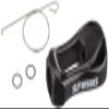 Daiwa SLP Works SLPW I-Shape Zion Knob, Clear Black view 1