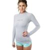 New Women's LavaCore Long Sleeve LavaSkin Shirt - Grey (Size Medium) for Scuba Diving, Surfing, Kayaking, Rafting, Paddling & Many Other Watersports view 1